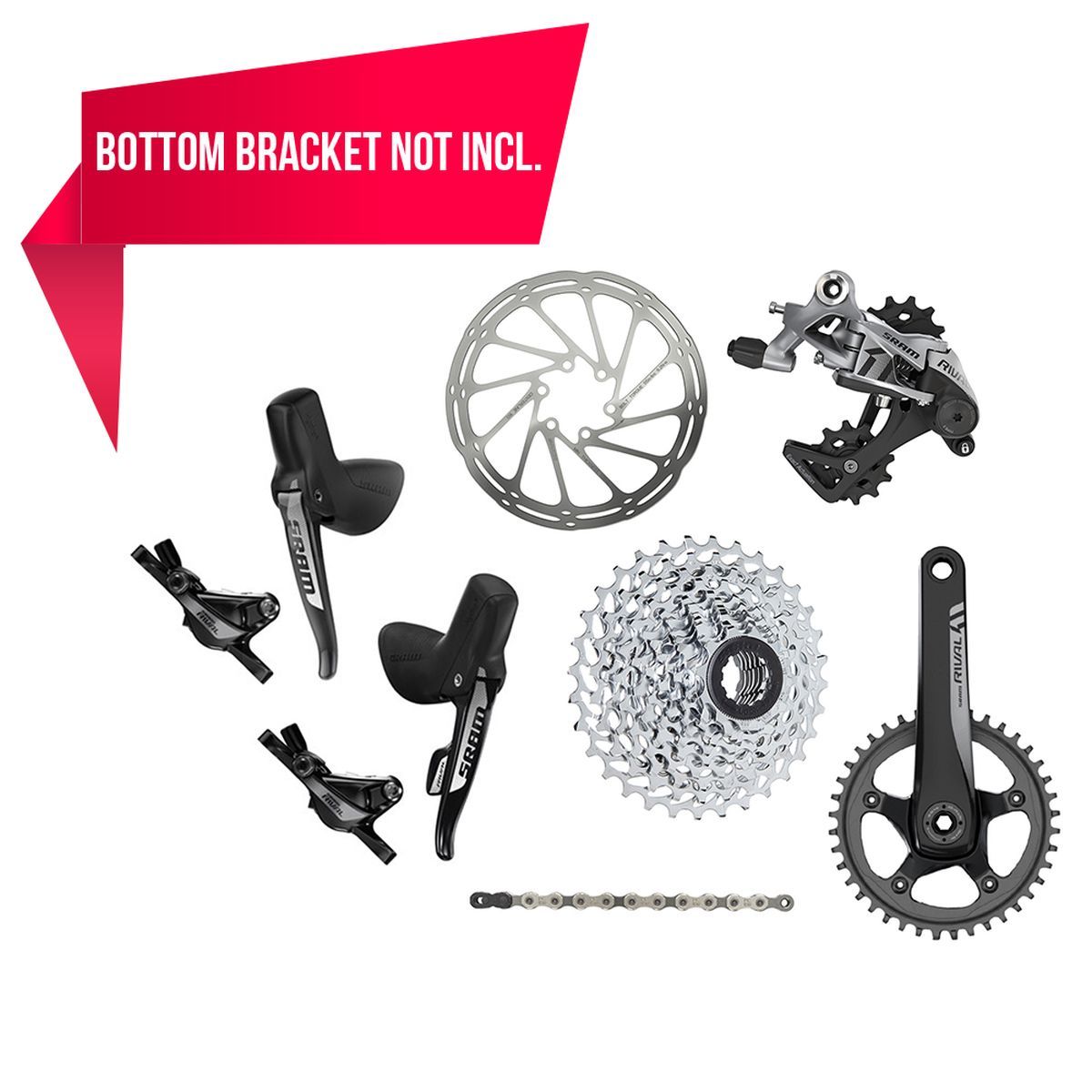 SRAM Groupset, cross Rival Rival CX1