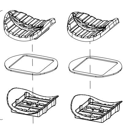 ZIPP Spare part Armrest For Vuka