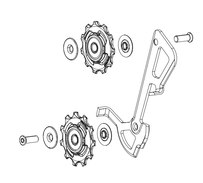 SRAM Spare part Rear Derailleur GX 2x10
