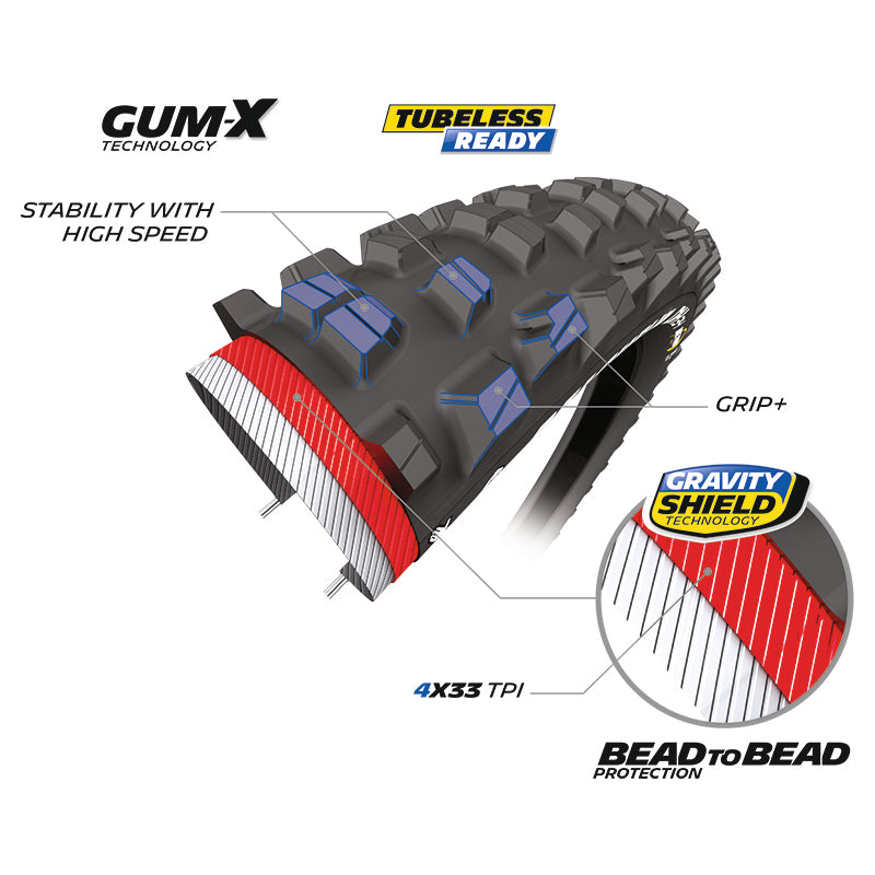 MICHELIN DH 34 Bike Park Non folding