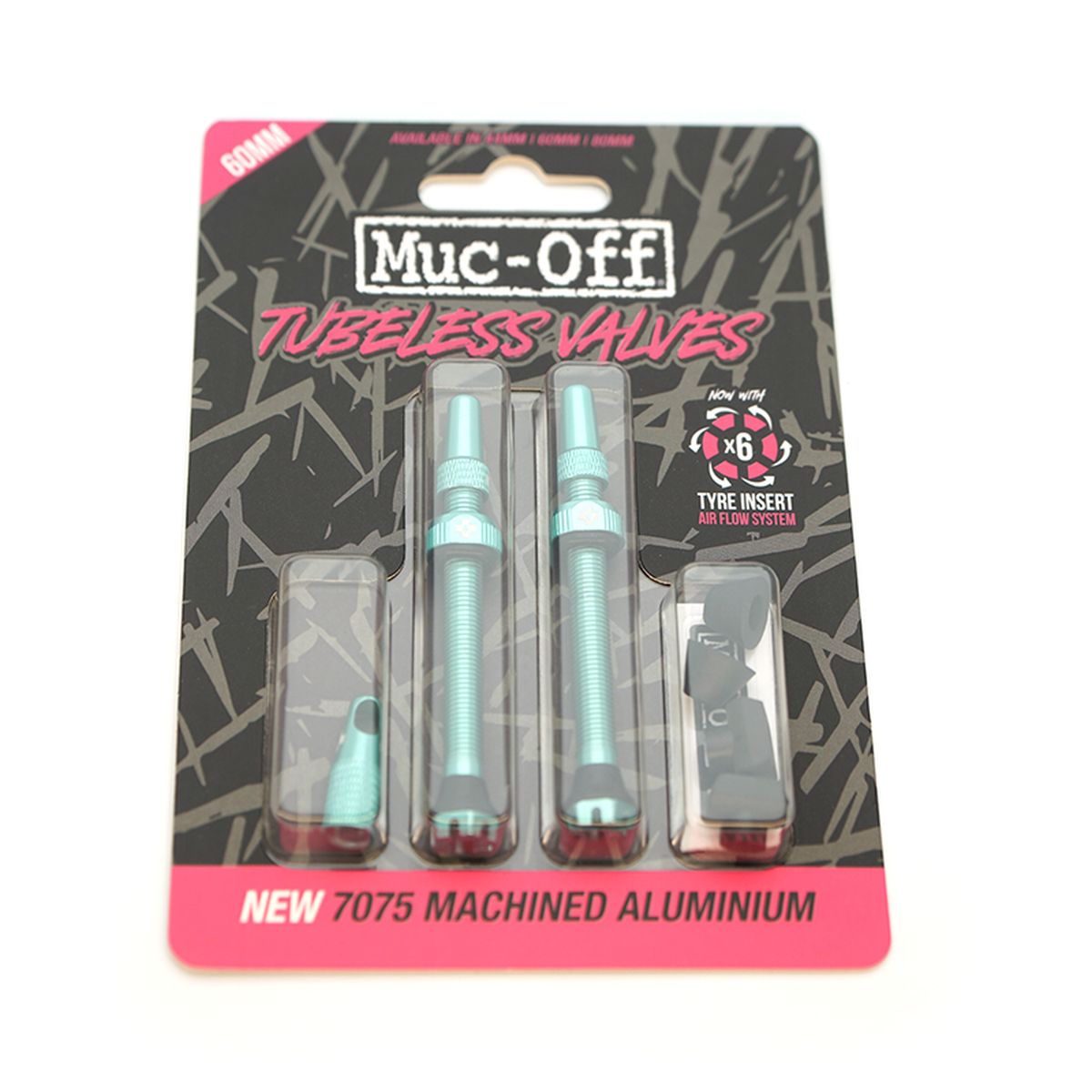 MUC-OFF Tubeless Valve Kit V. 2.0 60 mm