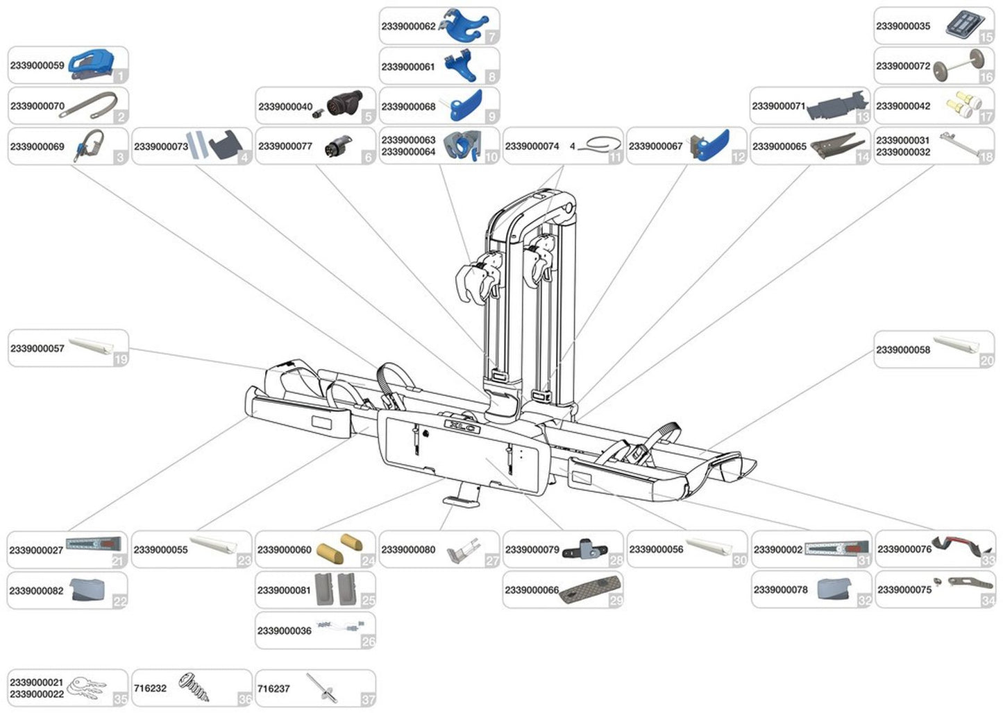 XLC Spare part - carrier Protection