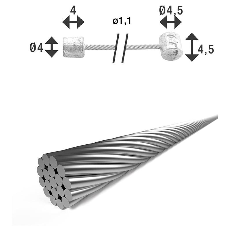 XLC SH-X15 Shift cable 2250 mm