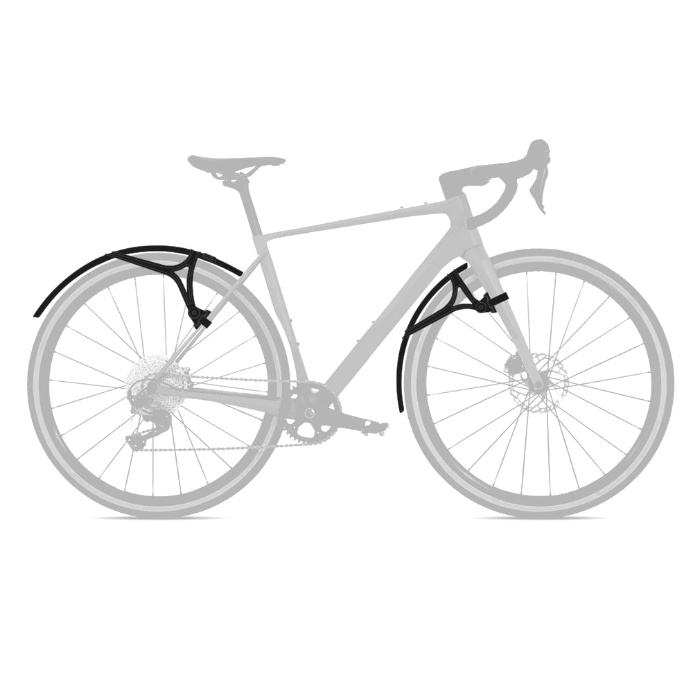 ZÉFAL Mudguard Shield G50 Set Front and