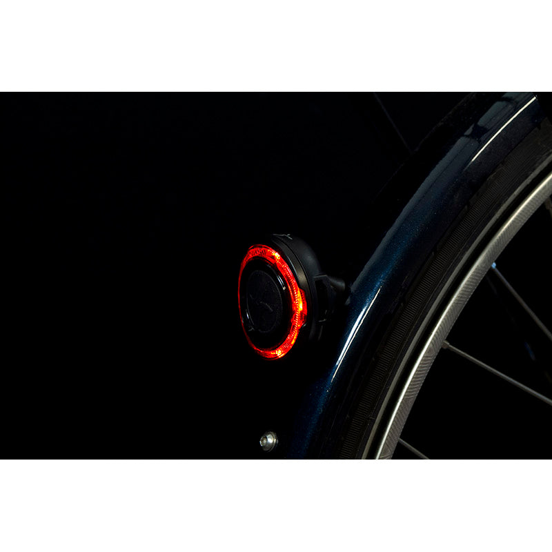 SPANNINGA Rear light O-Guard Black