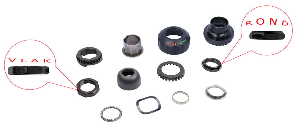 BATAVUS Headset Locking mechanism