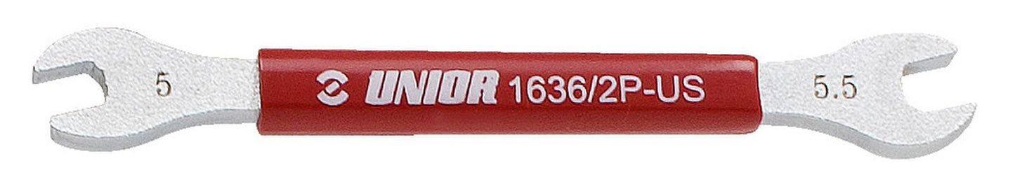 UNIOR Double sided spoke wrench Size: