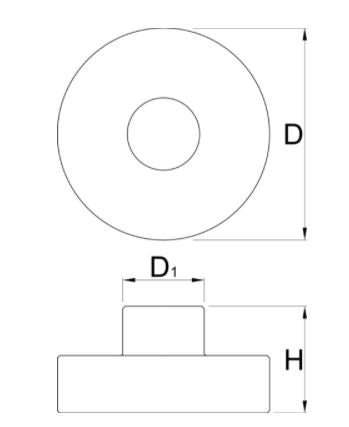 UNIOR Bearing press adaptor Size: 17x28