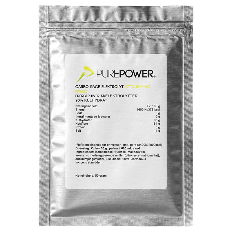 PUREPOWER Carbo Race Electrolyte Citrus