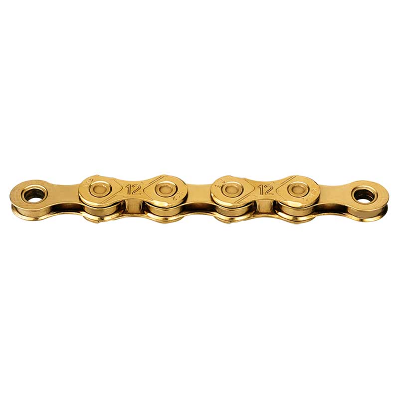 KMC Chain X12 Ti-N Gold WAXED 12 speed