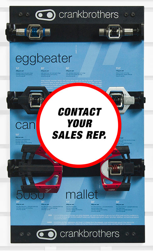 CRANKBROTHERS Pedal display 53 x 30 cm