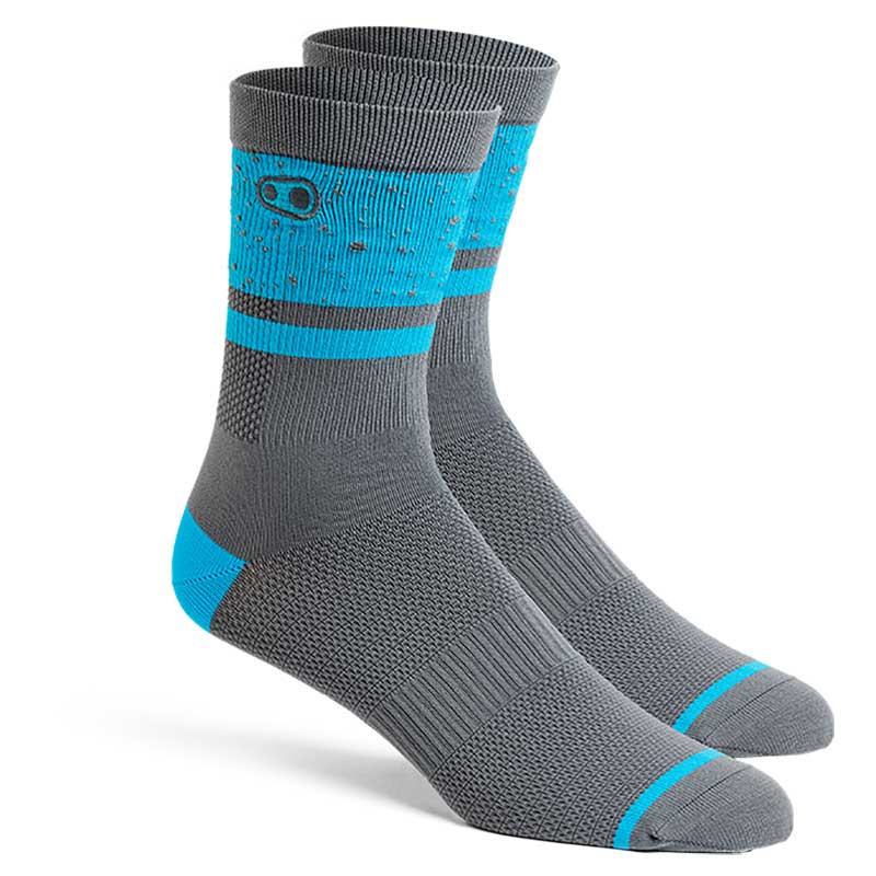 CRANKBROTHERS Socks Icon MTB Grey/blue