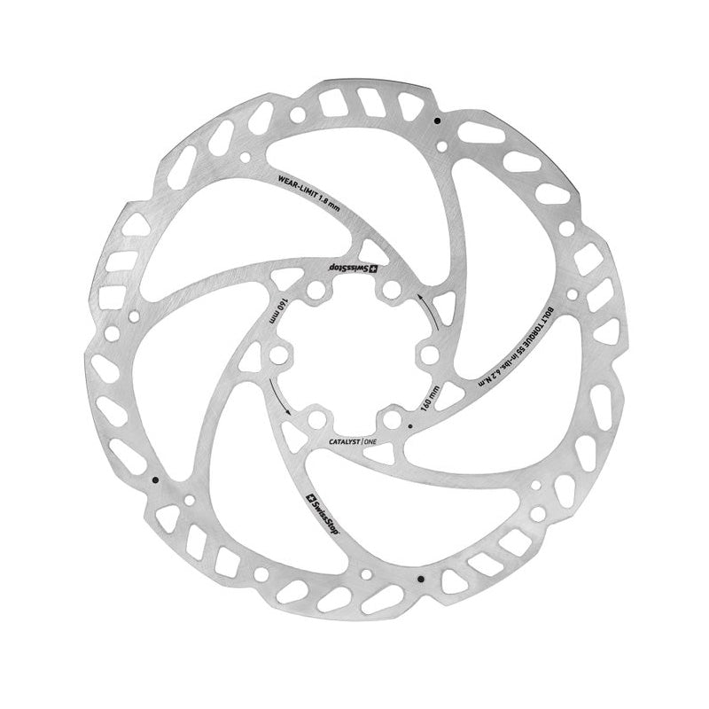 SWISSSTOP Rotor Catalyst One 6 bolt 160