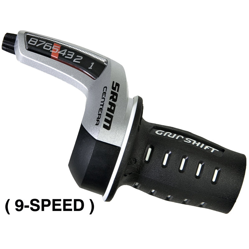 SRAM Twist shifter Centera Silver 9