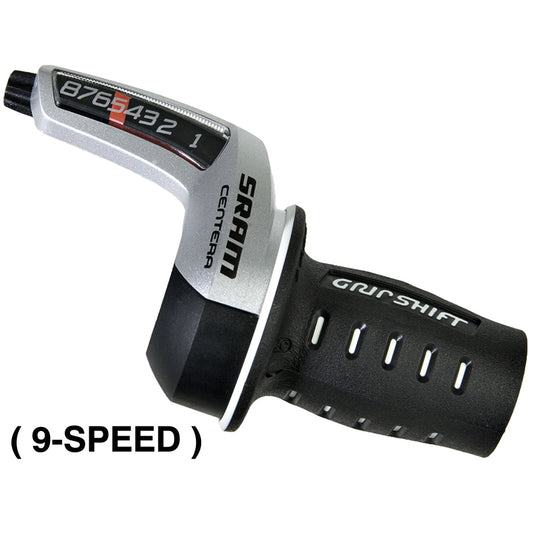 SRAM Twist shifter Centera Silver 9