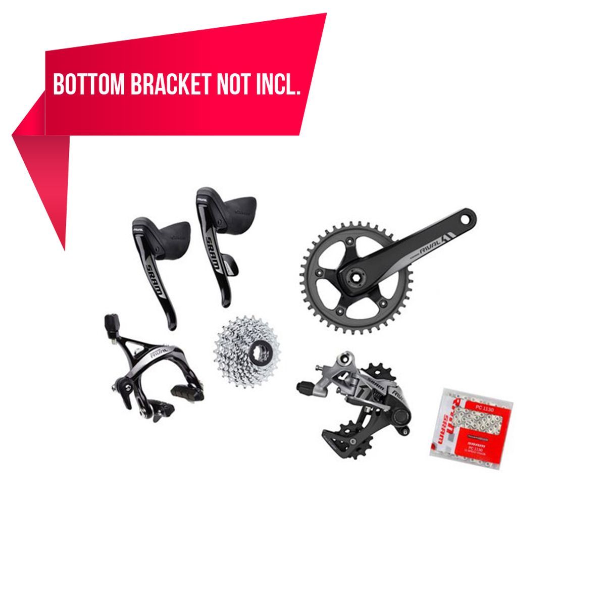 SRAM Groupset, race Rival Rival 1x11