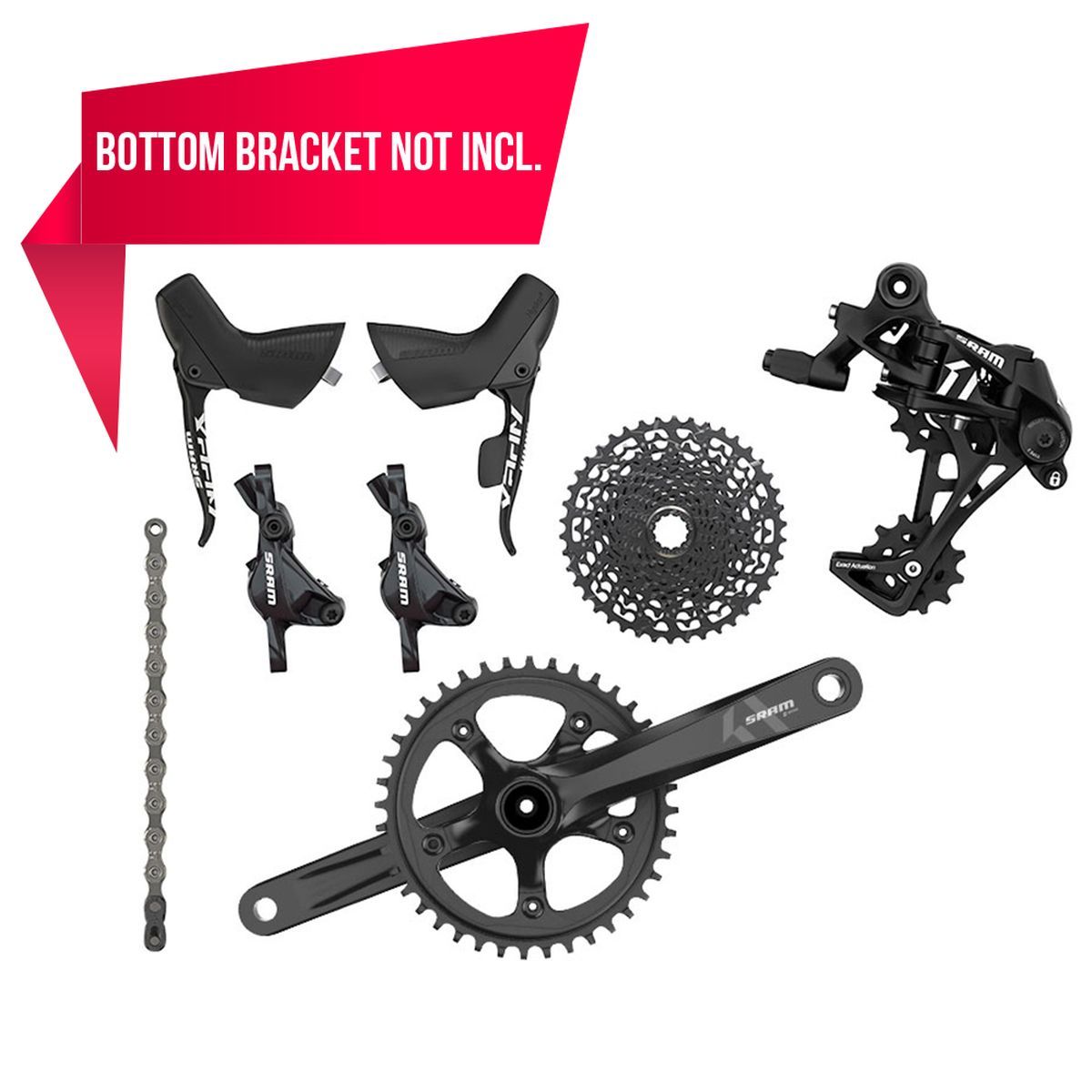 SRAM Groupset, cross Apex Apex CX1 Disc