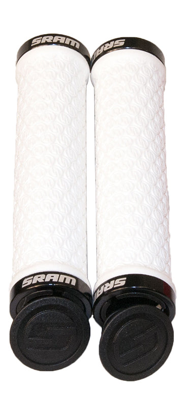 SRAM DH silicone locking grips White