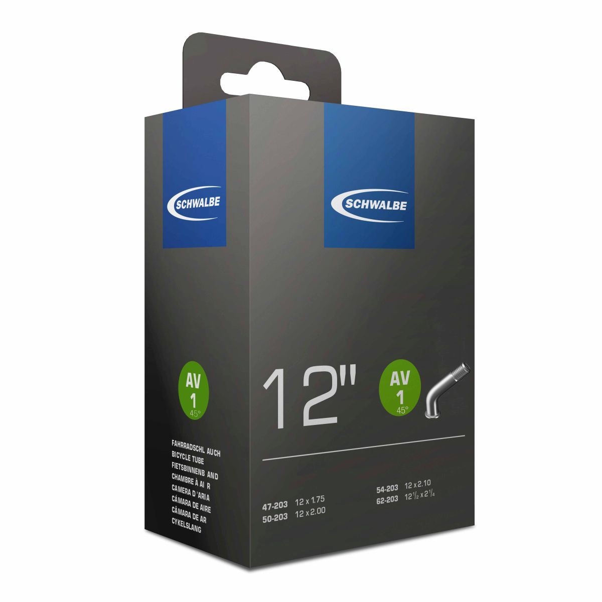 SCHWALBE AV1 45° (47-62x203) Schrader