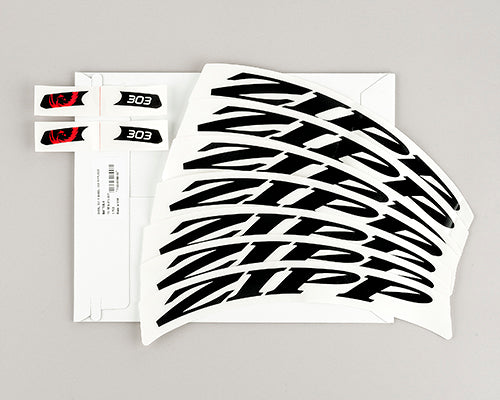 ZIPP Decal kit 303 Matt black Zipp