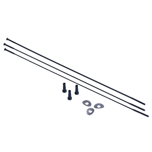 ZIPP Spokes CX - Sprint Black Incl.