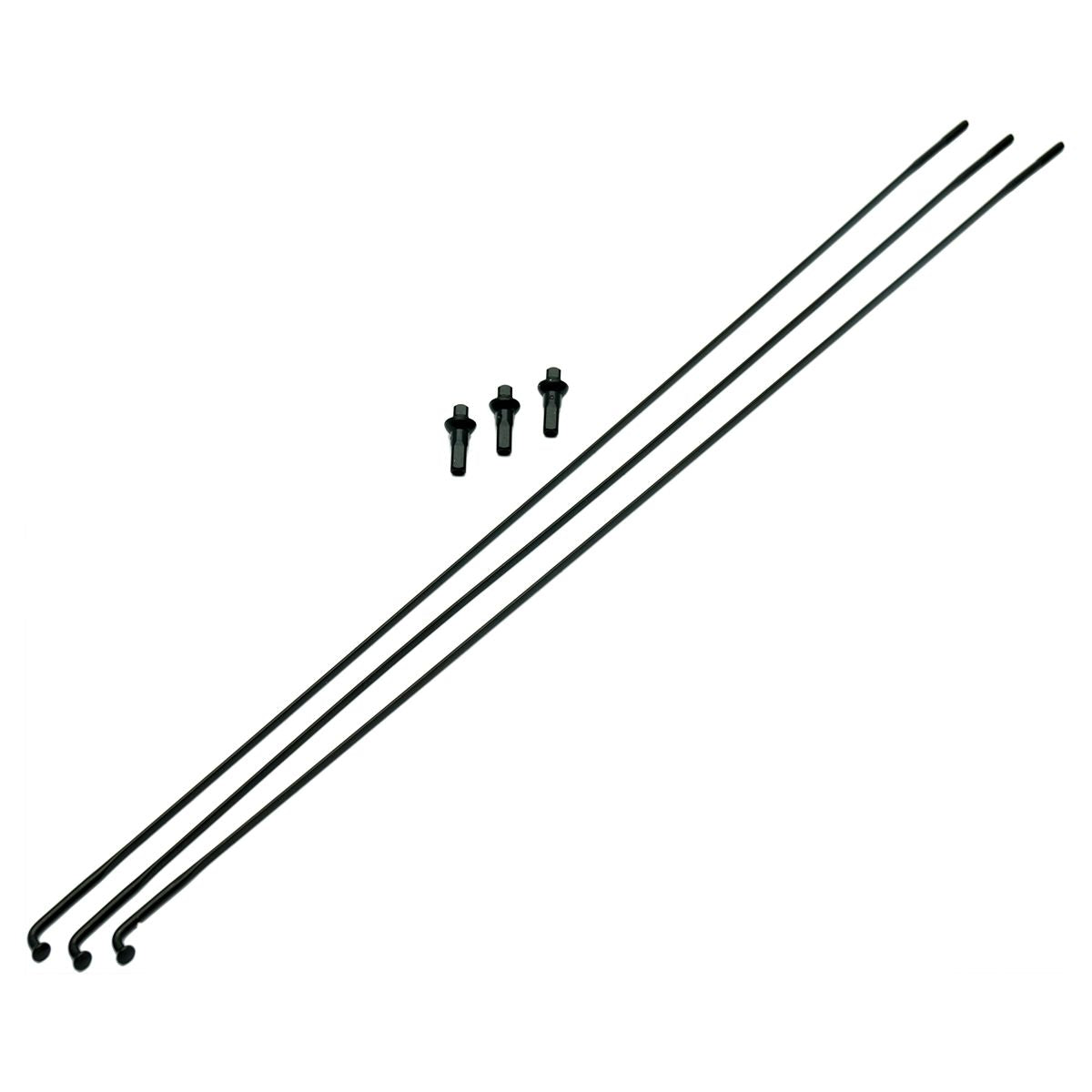 ZIPP Spokes CX - Ray Black