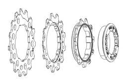 SRAM Spare part Cogs/Lockring for
