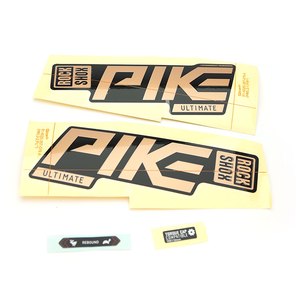 ROCKSHOX Spare part Decals For PIKE