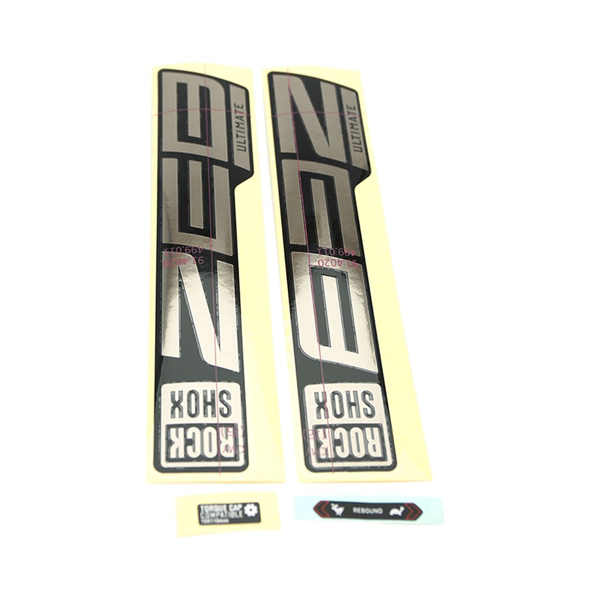 ROCKSHOX Spare part Decals For ZEB