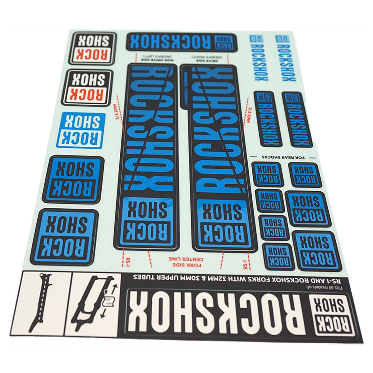 ROCKSHOX Spare part Decals For SID /