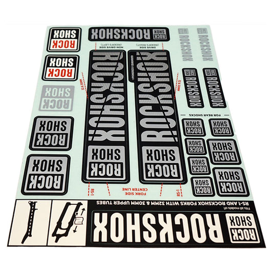 ROCKSHOX Spare part Decals For SID /