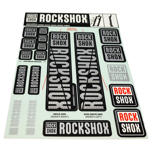 ROCKSHOX Spare part Decals For PIKE/