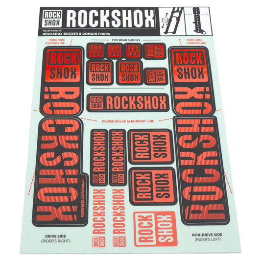 ROCKSHOX Spare part Decals For BoXXer /