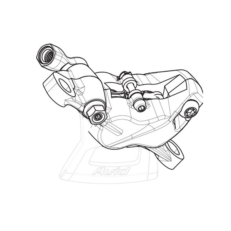 SRAM Spare part Caliper Assembly For