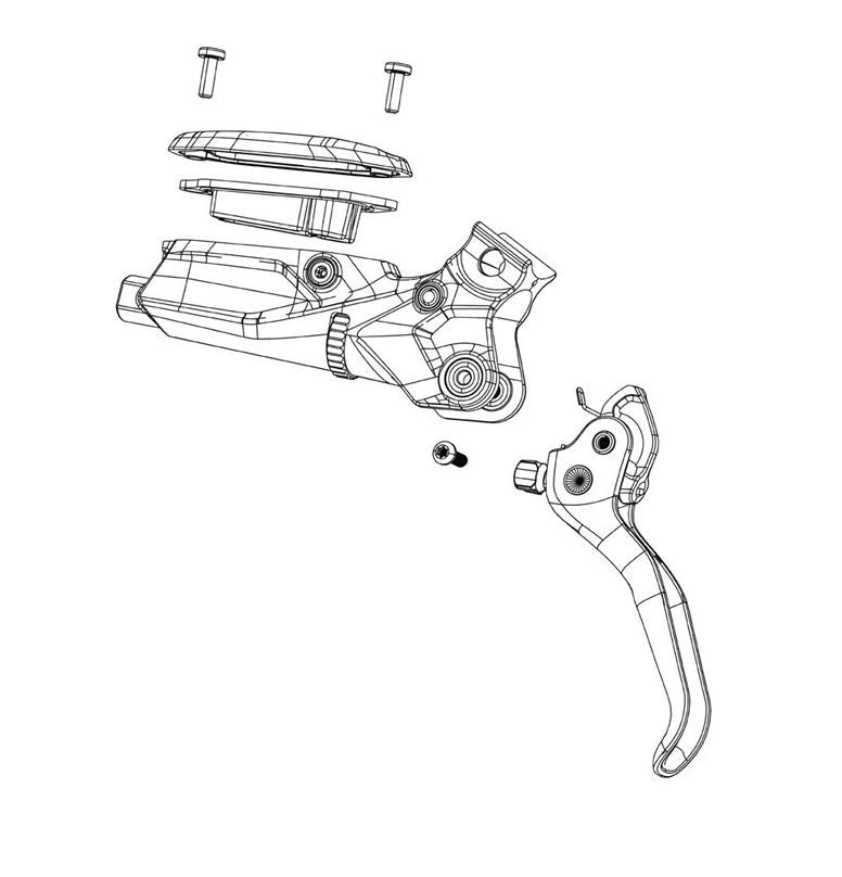 SRAM Spare part Lever Assembly For G2