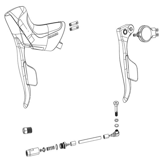 SRAM Spare part Hose Kit HRD