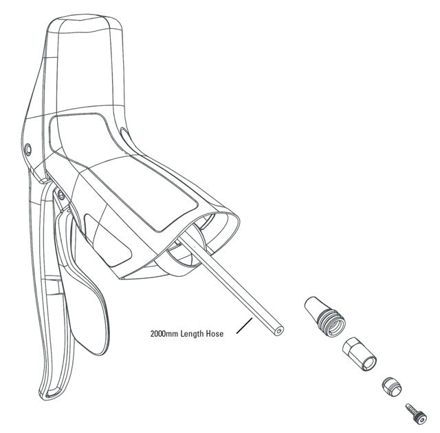 SRAM Spare part Hydraulic Road Rear