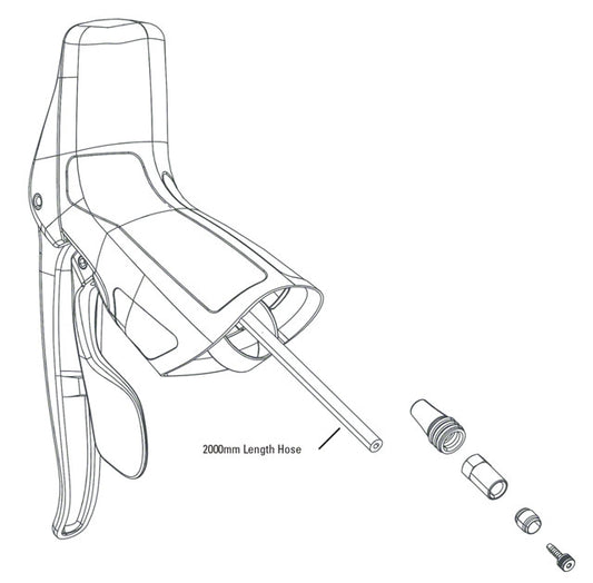 SRAM Spare part Hydraulic Road Rear