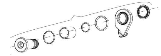 SRAM Spare part Bolt Kit For X01 Eagle