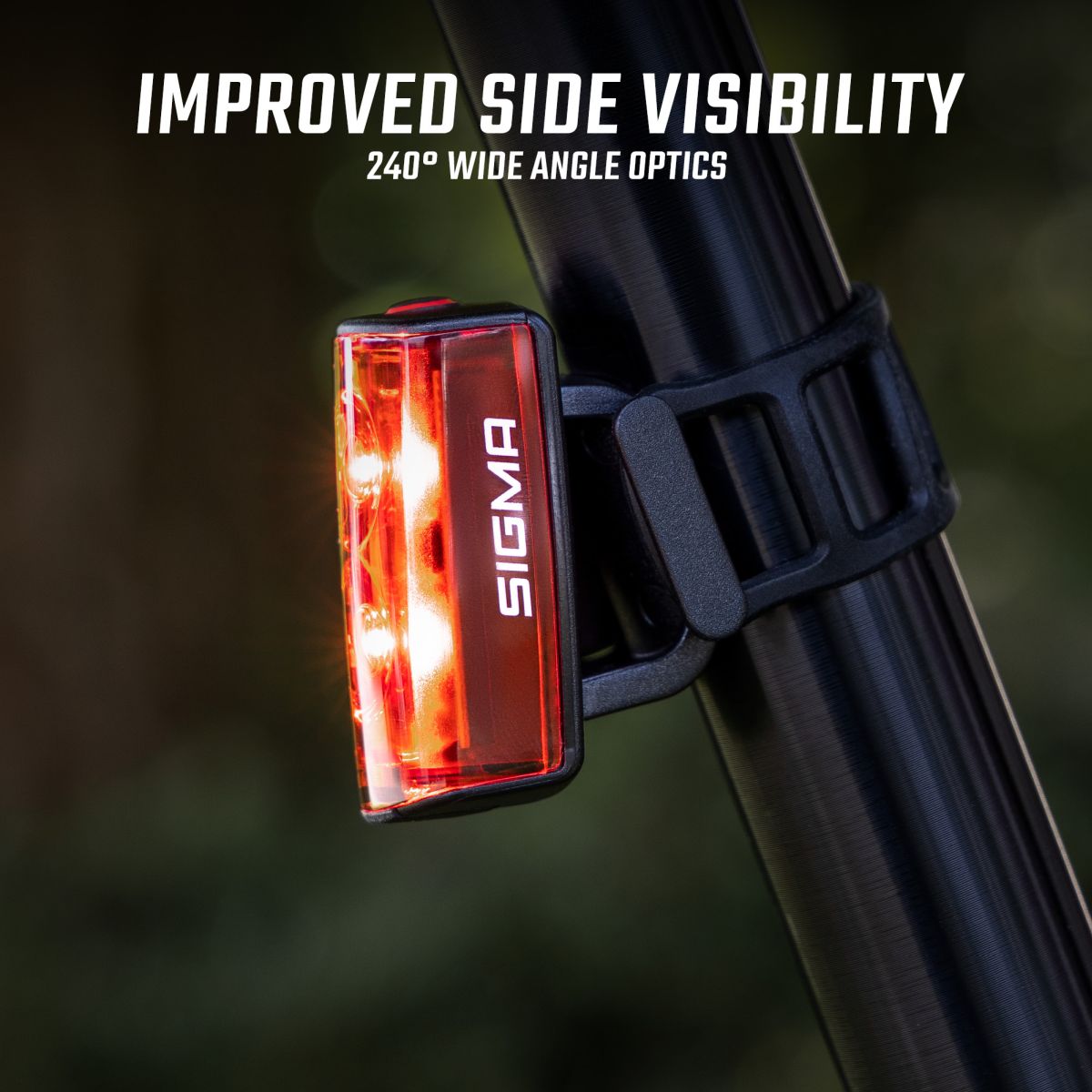 SIGMA Rear light Buster RL 80 Black
