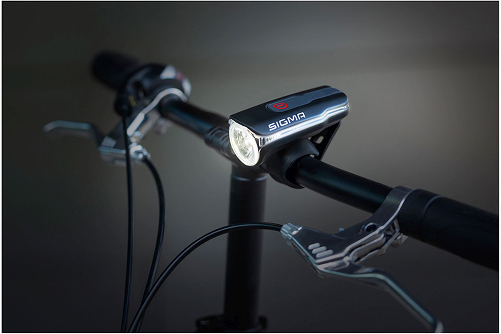 SIGMA Front light Aura 60 USB Black