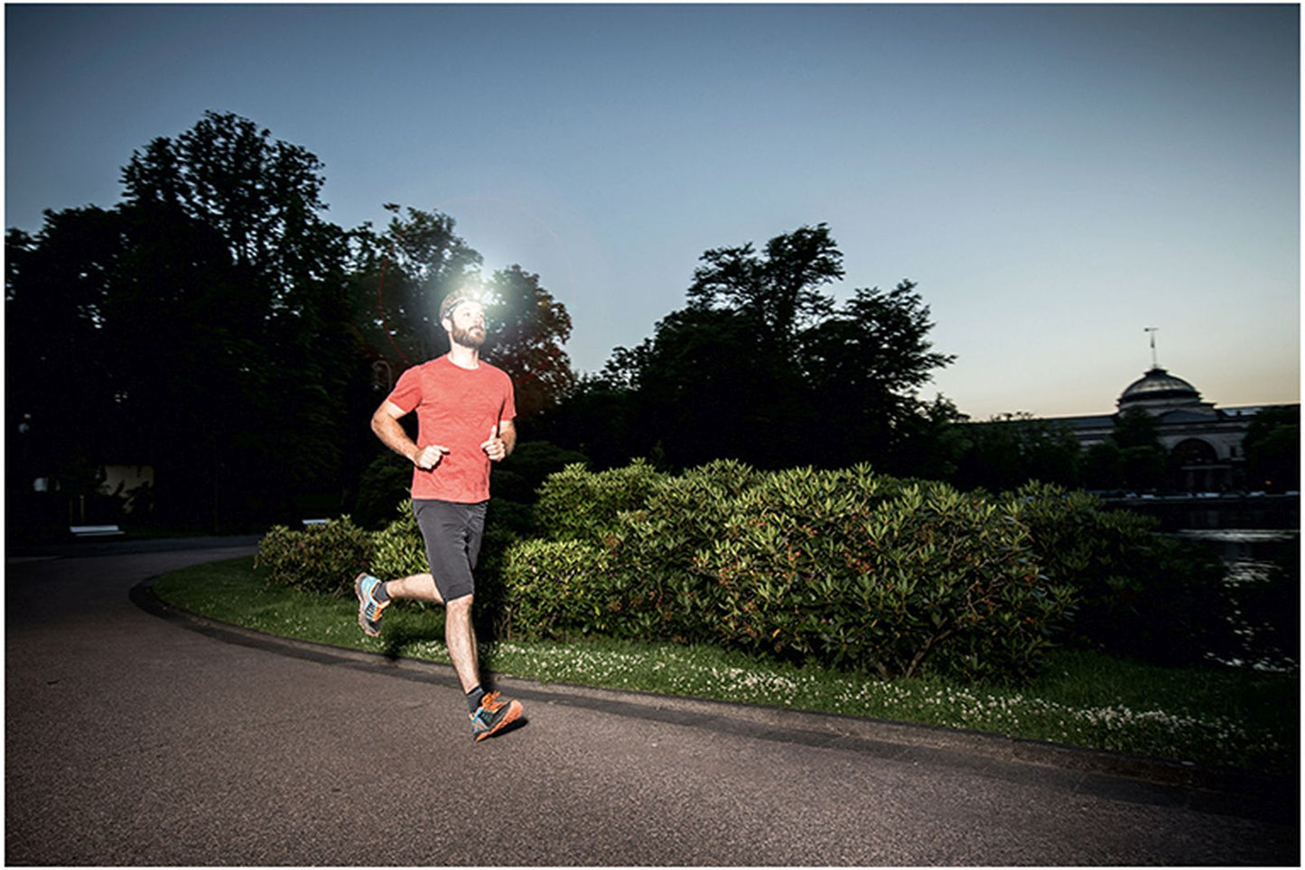 SIGMA Front light Headled II Black/white