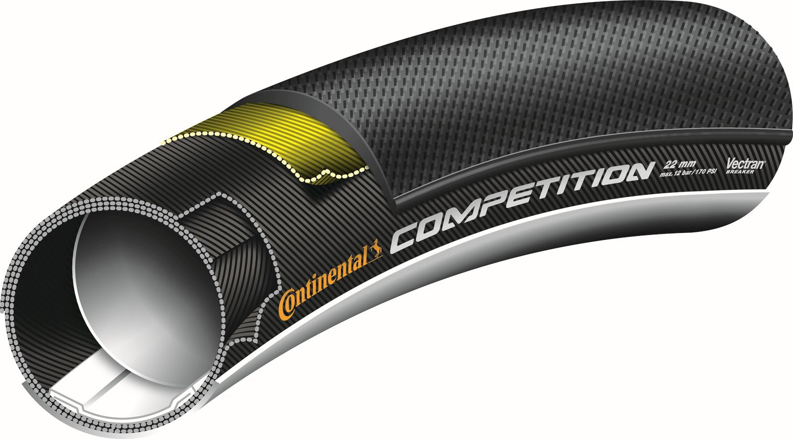 CONTINENTAL Competition Tubular 700c 25