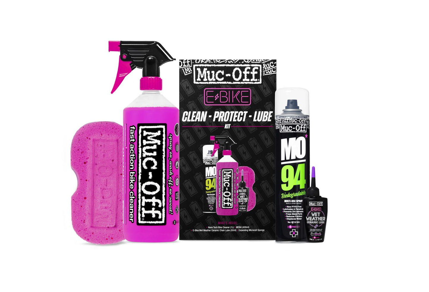 MUC-OFF Clean, Protect, Lube kit