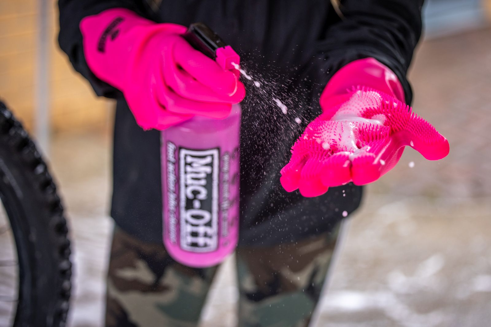 MUC-OFF Spare part Deep Scrubber Gloves