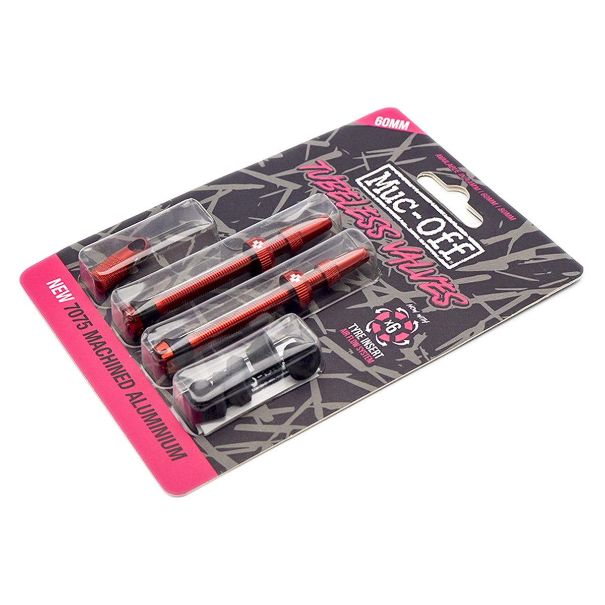 MUC-OFF Tubeless Valve Kit V. 2.0 60 mm
