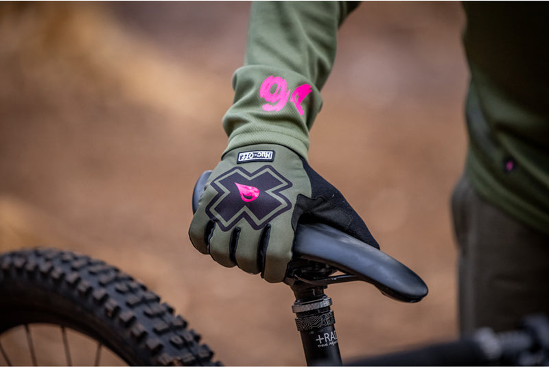 MUC-OFF Gloves MTB Ride Glove Green