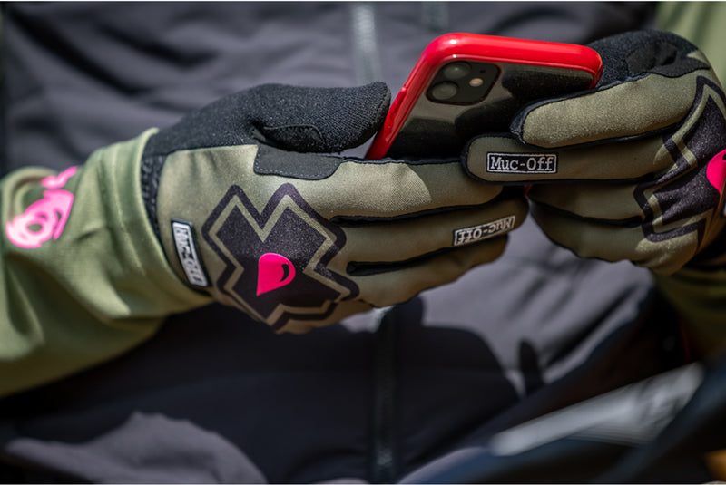 MUC-OFF Gloves MTB Ride Glove Green