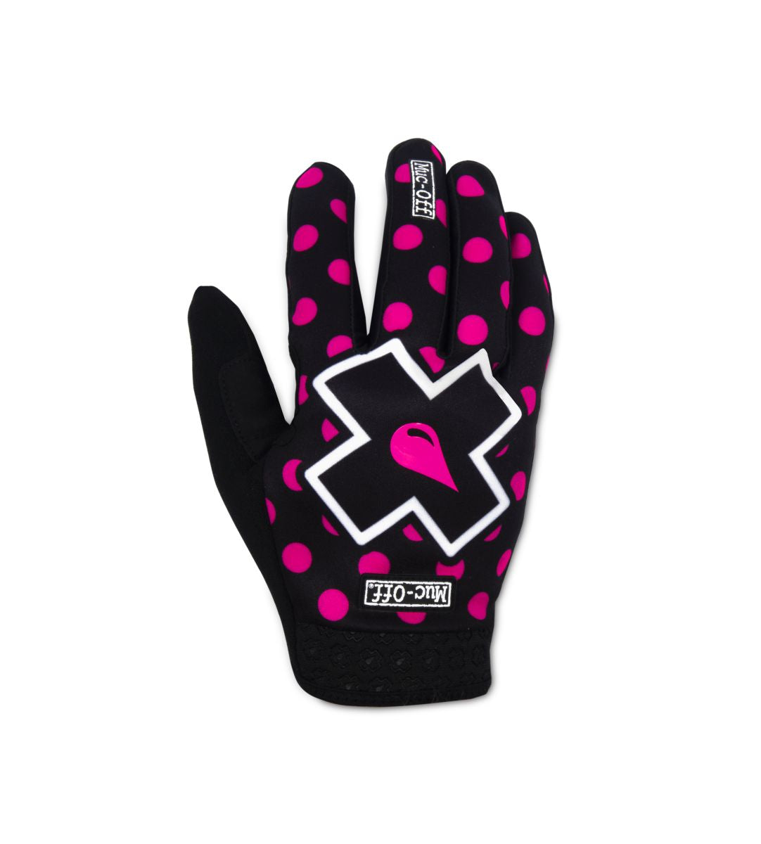 MUC-OFF Gloves MTB Gloves Pink Polka