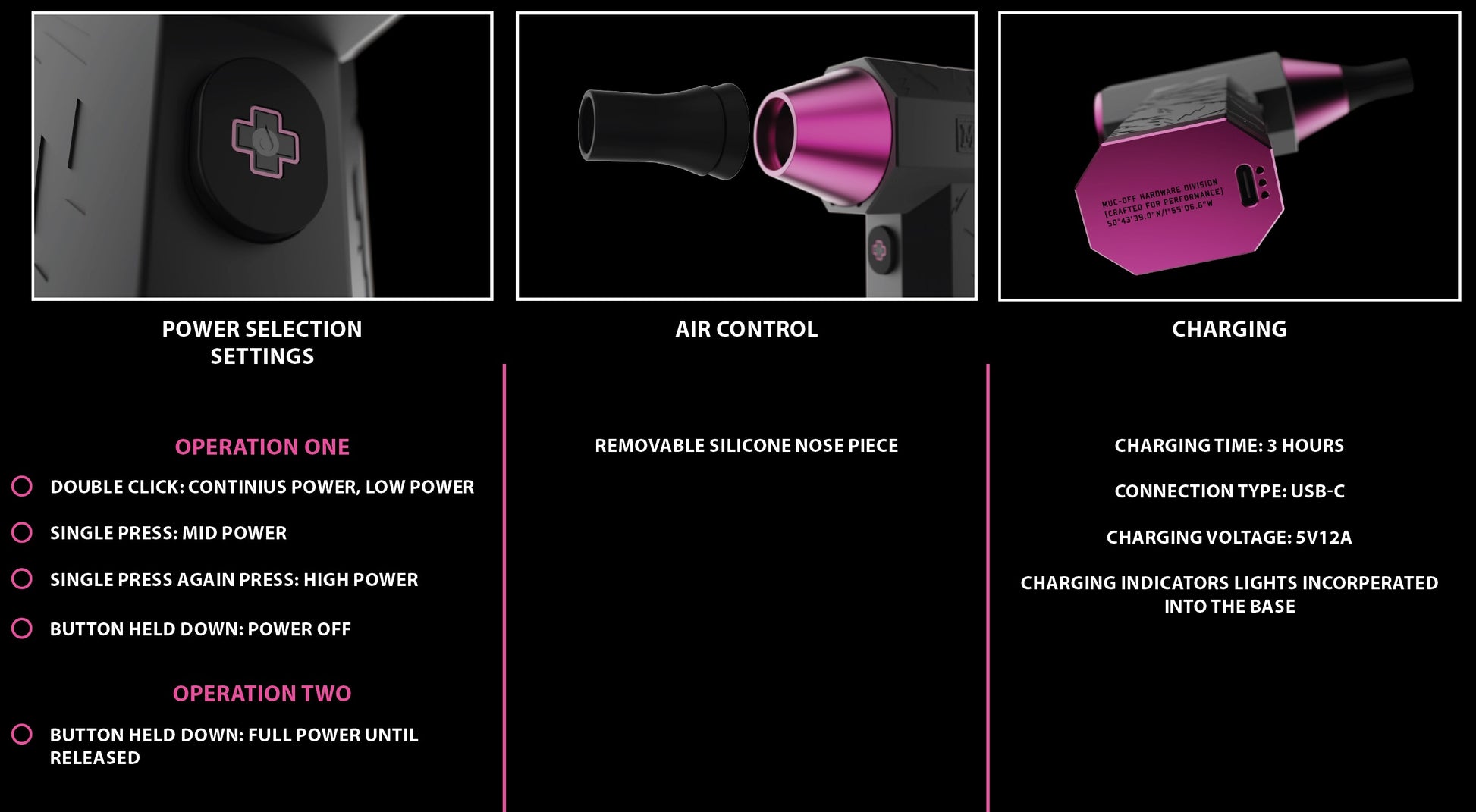 MUC-OFF Muc-Off - Blow It - Mini Air